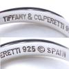 [Used] TIFFANY 925 Open Heart Ring / Size 9 / j7-9