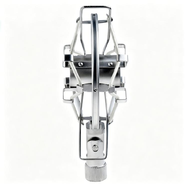 Metal Recording Studio Clip Microphone Stand Shock Mount Aluminum Microphone Suspension Holder Accessories