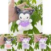 Adorable Sanrio Melon Melody Plush Keychain Doll For Girls Cute Gift Idea