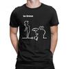 Pánské oblečení La Linea Femme Sexy Retro Čisté tričko Léto pro muže Nadrozměrná grafická trička Ropa Hombre Trička Vlastní