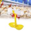 Chicken Water Drinkers Feeders For Poultry Waterer Quail Chicken Water Supply Feeder (1 2inch)