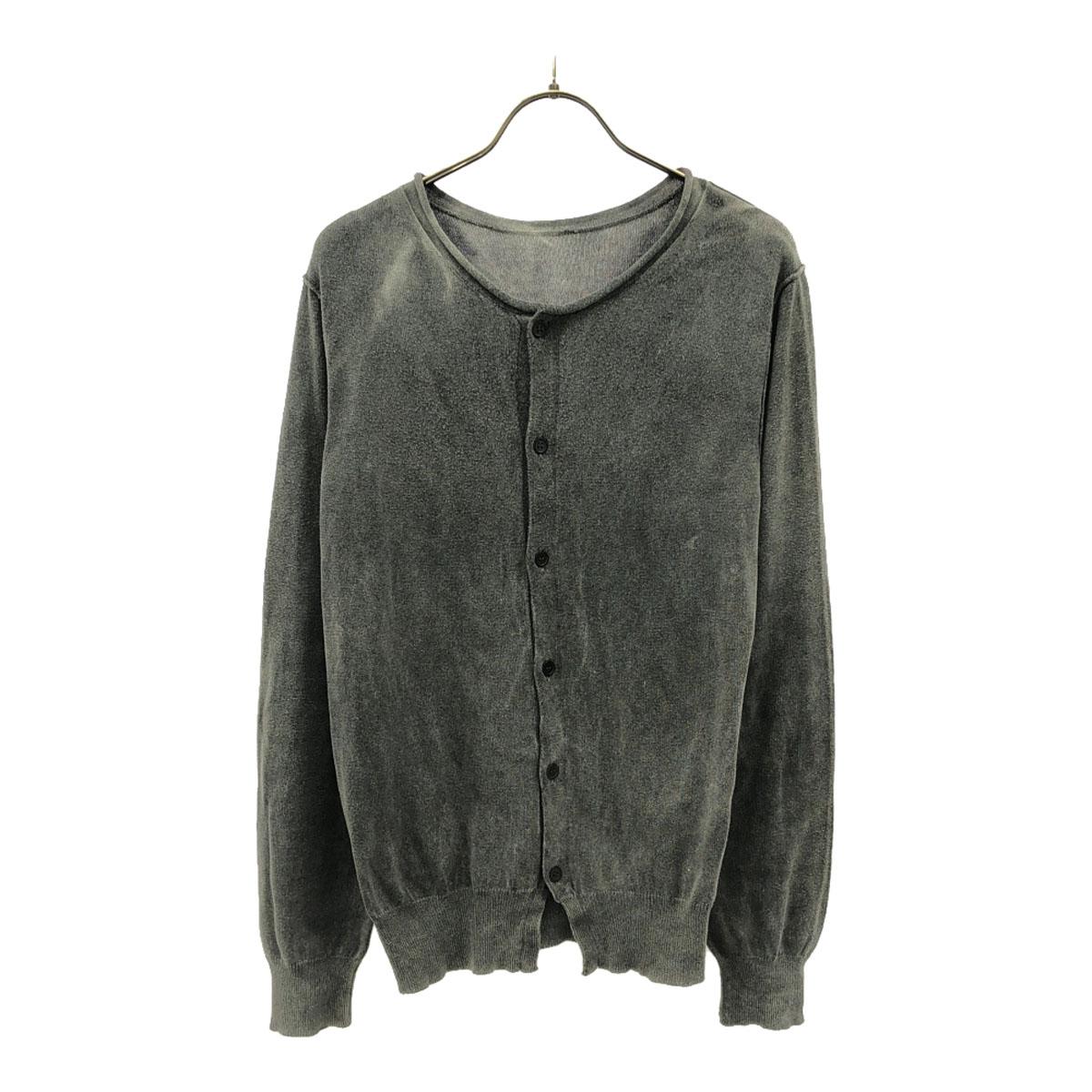 

Y s Хлопковый кардиган с длинным рукавом 2 Серый Мужской Б/у