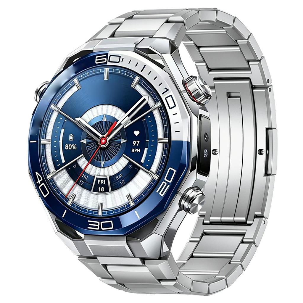 Pentru Huawei Watch Ultimate 2 Curea de Ceas din Aliaj de Titan Cataramă Pliabilă Curea de Înlocuire