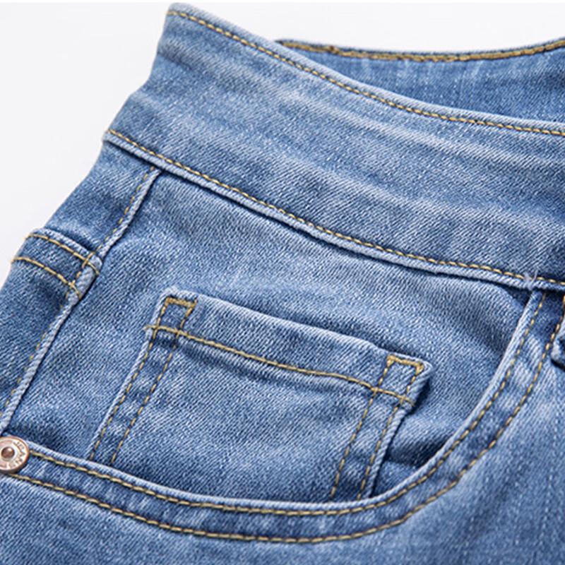 Jeanswest Men's Summer Cool-Touch Straight-Leg Jeans