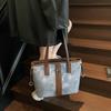 Large capacity bag women's bag new trend simple women's shoulder bag underarm tote bag