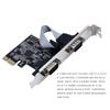 TXB074 Pcie to Serial Port RS232 Interface Expansion Card AX99100 Desktop PC PCI-E Serial Port Adapter Card