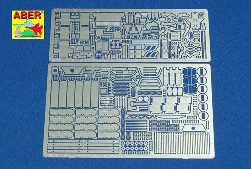 Aber American Tank Destroyer Basic Parts Plastic Model Parts 35151 1/35 M-10 Vol.1 (for Academy) (Tank)