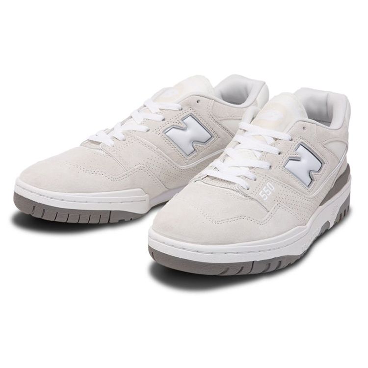 United Arrows x New Balance 550 Bianche Sneakers Unisex Grigio Grigio Chiaro BB550UN1