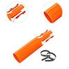 Leaf Blower Air Booster Turbo Nozzle Extension for Garden Backyard Porch Orange