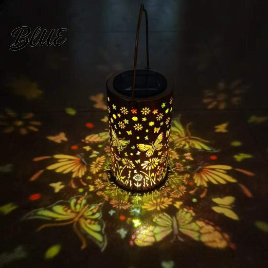 Sunflower Solar Lights Decorative Garden Powered Outdoor Lanterns Waterproof Metal Floral Flower Pattern Warm Glow Ambient Light for Patio Walkway