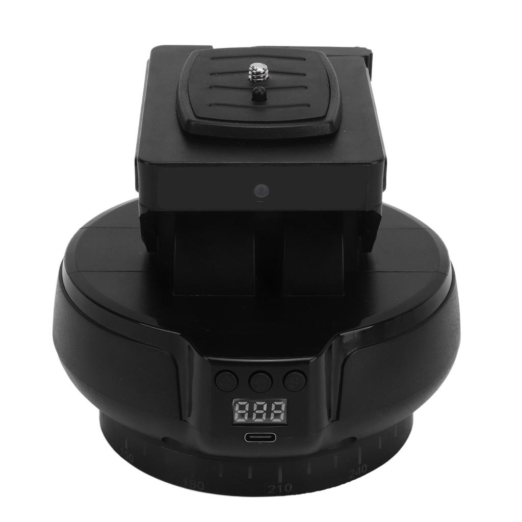 Wireless Remote Control Electric Tripod Head AI Face Tracking Rotating Panoramic Head Smartphone Camera Universal