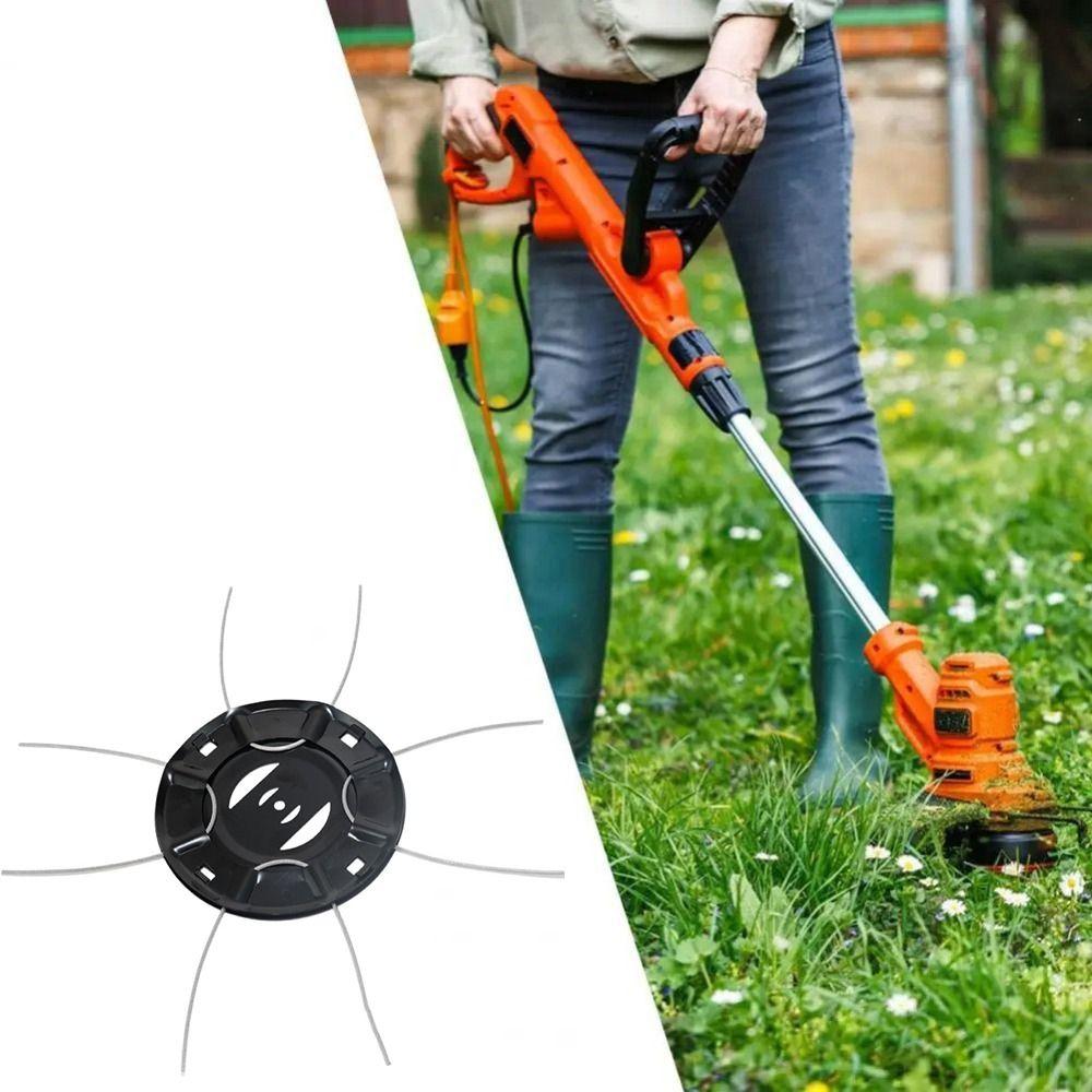 2Pcs High-Efficiency Grass Trimmer Head Easy To Install Weeding Tool  Wire Cutting Weeding
