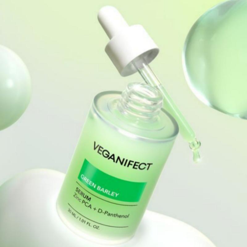 Veganifect Green Barley Zinc Serum 30ml