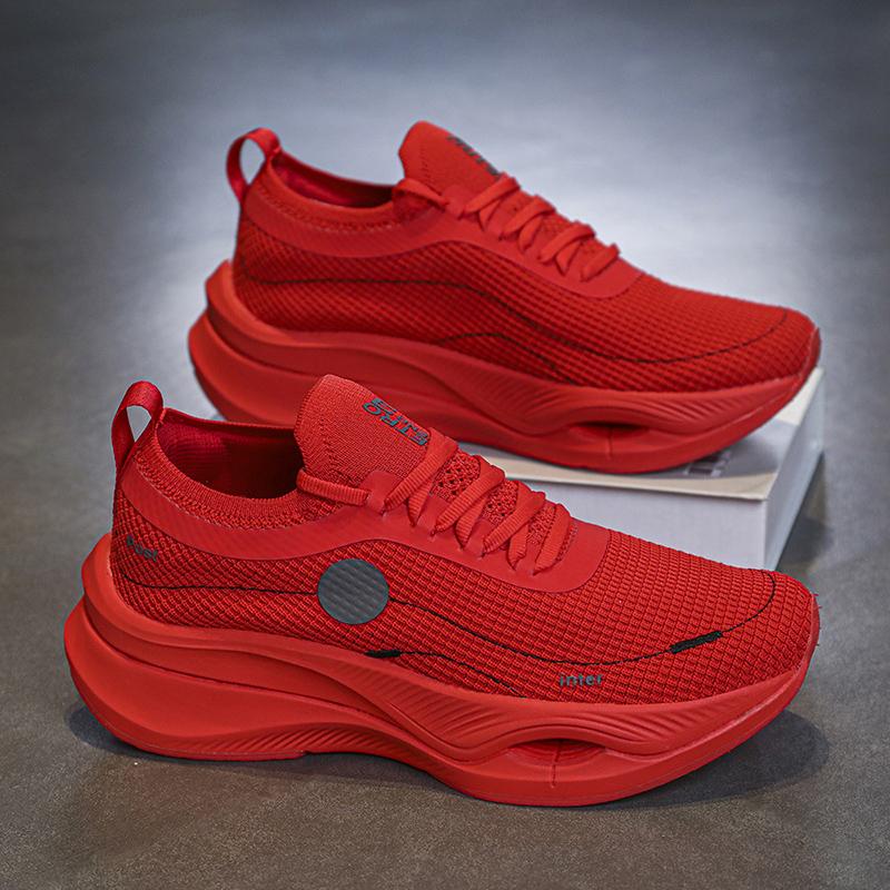 Running Shoes Summer Men Shoes Soft Male Sports Shoes Outdoor Lightweight Sneakers Lace-up 36-45