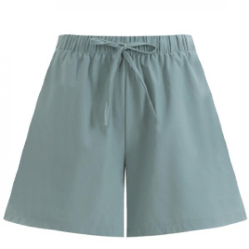 Shop Women Banding String Span Short Pants Beige Pic Wpt 1535