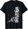 Unisex Shirt Cotton Oversize Large Size Wrestling Graphic Strong Wrestler for Men Women T-Shirt