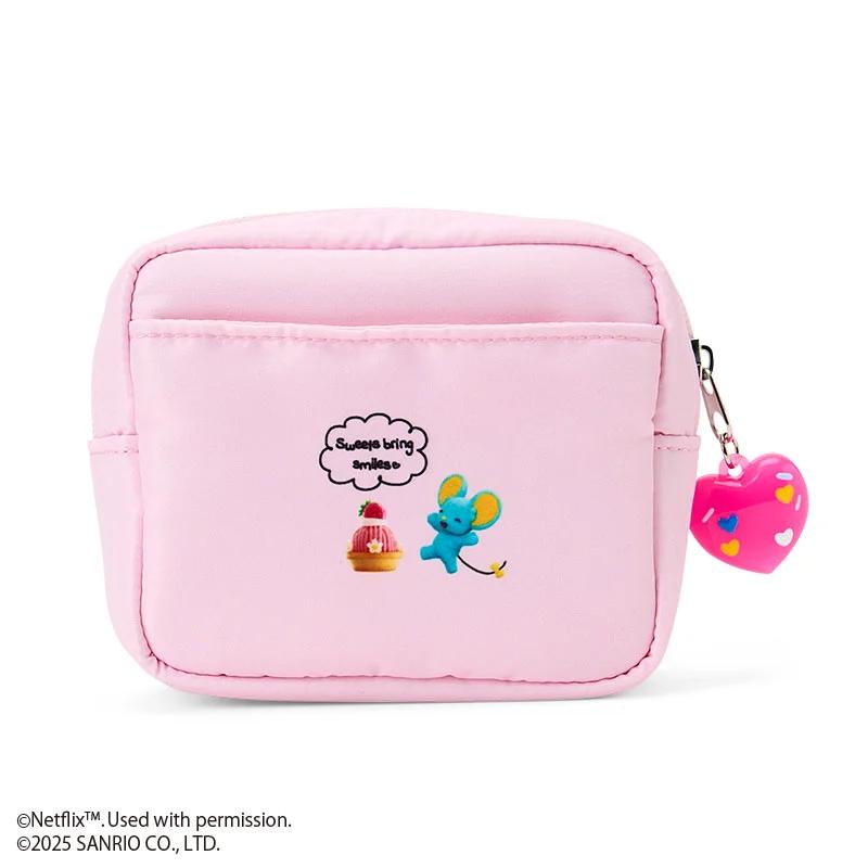 Sanrio Pouch ( Netflix Původní Anime My Melody & KUROMI ) Japonsko NOVÝ