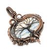 Kyanite 999 Copper Wire Wrapped Pendant, Handmade Gemstone Pendant Jewelry, Gifts For Wife Brand New Pendant