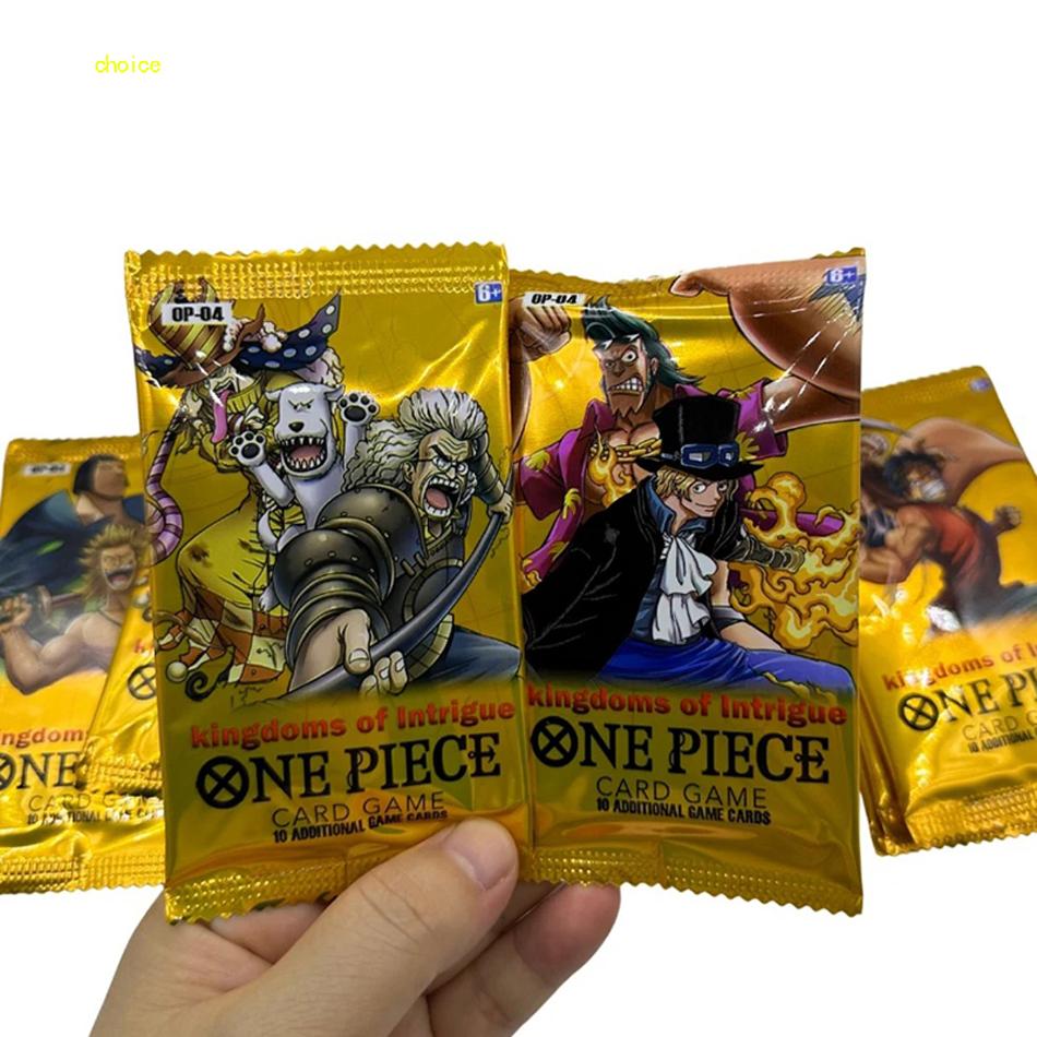 Hot Anime One Piece 300Pcs/Box Cards English Awakening Of The New Era Trading Card Game Collection Battle Booster Toy Xmas Gifts