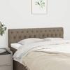 VidaXL 2x Headboards Bedroom Furniture Bed Accessories Single Bed Heads Interior Taupe 346344