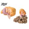 Healing Gifts for Teenage Girls Sleeping Mermaid Figurine, Resin Cute Statue, Mini Ornament Desktop, Compact Car Interior, Fish Tank Micro Landscape