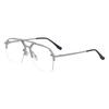 JYL TS Men's Double-Bridge Semi-Rimless - Retro Oversized Sun Shades KSL-98341