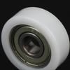 Plastic-Coated Roller Guide Wheel Easy Installation BS60828-10 Flat POM Pressure Wheel 1Pc for Home DIY Mechanical Repairs