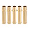 5pcs Heavy Duty Push Connector Transmission Flush Kit Brass Cooler Line Fittings with Clamps Fit for Vehicles 1996-2024 Models