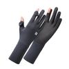 Women's Ice Silk Sun Protection Gloves - Extended, Breathable, Anti-UV, Non-Slip Cooling Sleeves with Flip-Top