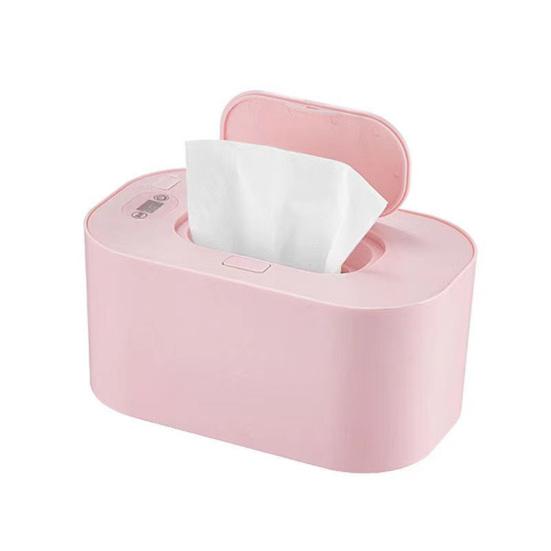 Baby Wipe Warmer Portable Wet Wipes Warmer with LED Display Adjustable Wipe Warmer Dispenser for Baby Wet Wipes Home Travel Car Use