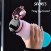 1 Pc 21.98 Oz/33.81 Oz Portable Sports and Fitness Travel Water Bottle, Gradient Plastic Bottle for Men and Women