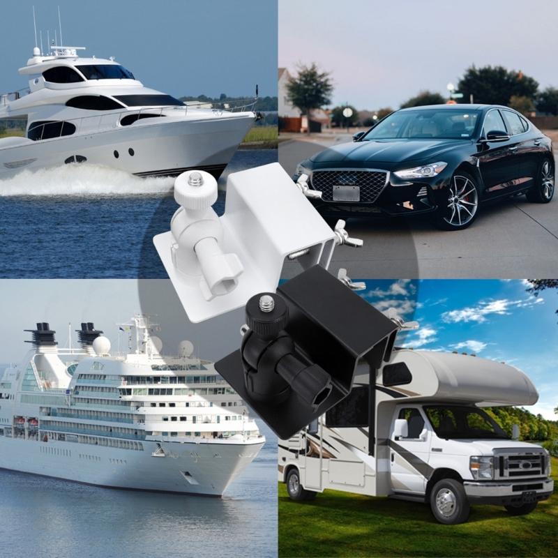 Practical Camera Gutter Brackets With Flexible Positioning and Sturdy Aluminum Alloy Construction Materials Daily Use