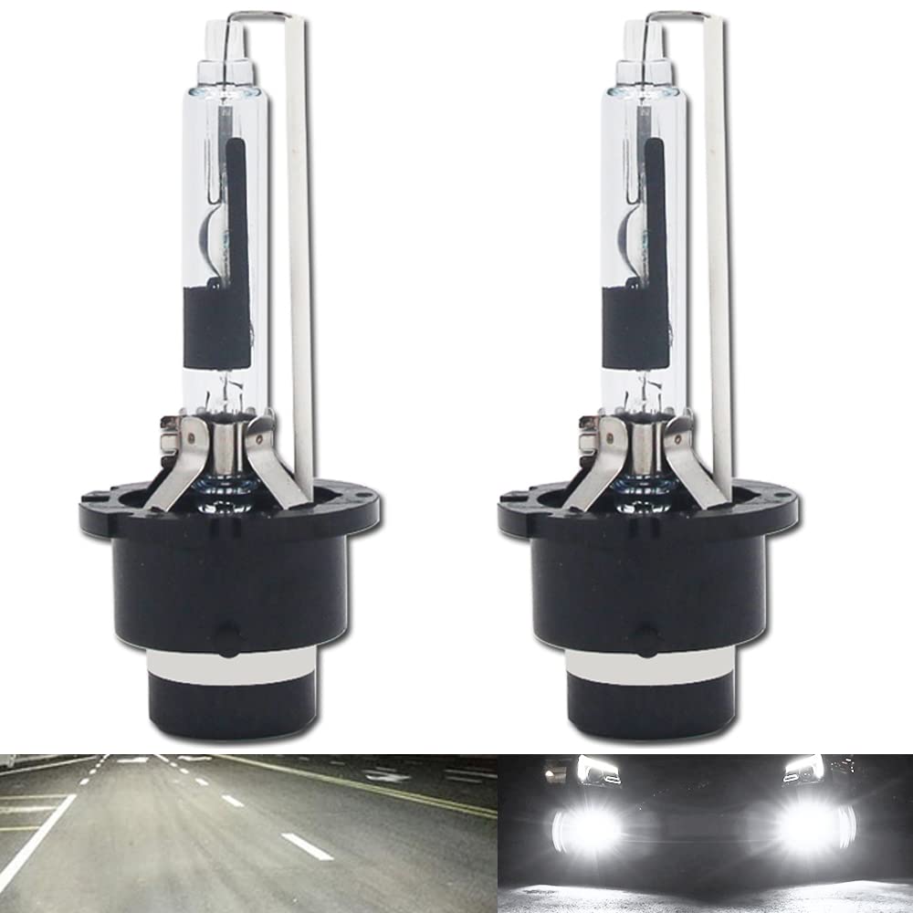 Eseastar D2R HID Bulb Headlight 6000K White 12V-24V 35W Genuine D2R-6000K белый