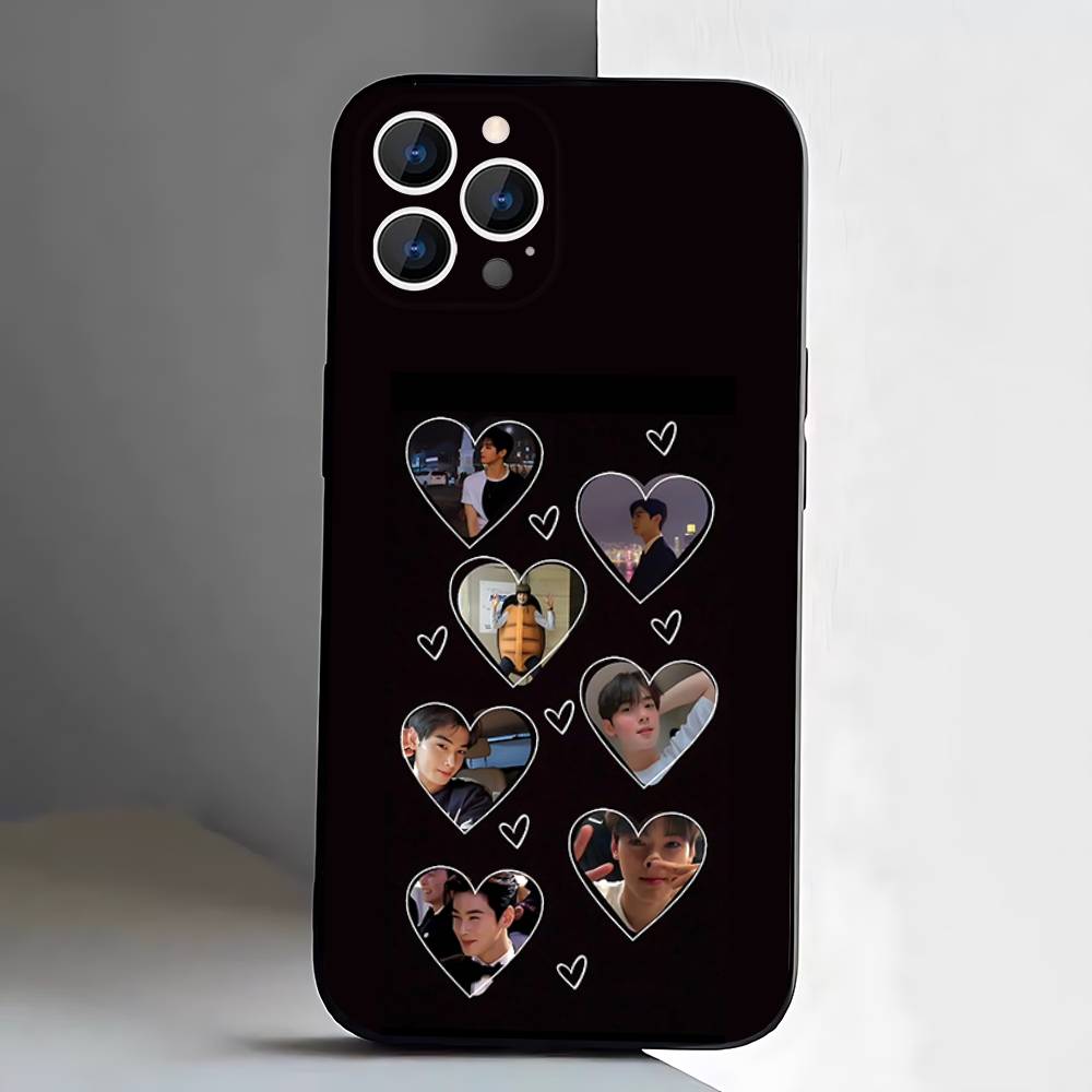 Cha E-EunWoo Phone Case For iPhone 17,16,15,14,13,12,11,Pro,XS,Max,XR,Plus,E,SE4,Mini Black Soft Cover
