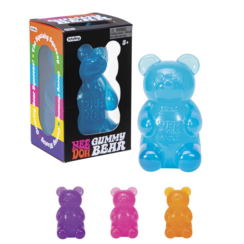 Maltose Cute Bear Maltose Squeeze Toy Dough Colorful Sensory Toy Creative New Item Desk Decoration Stress Relief Doll Gifts