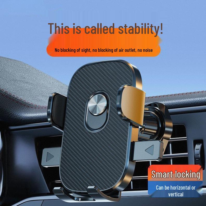 Magnetic Vacuum Suction Anti-Shake Car Phone Holder