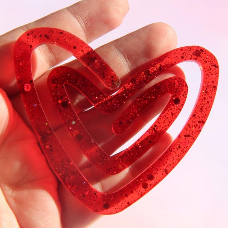 Christmas Themed Reusable Silicone Bookmark Mold For Handmade Resin Jewelry Accessories And Gifts