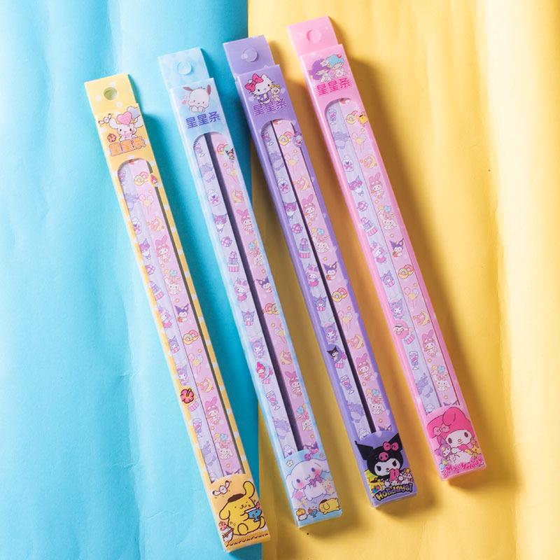 DIY Origami Rainbow Paper Strips for Lucky Stars