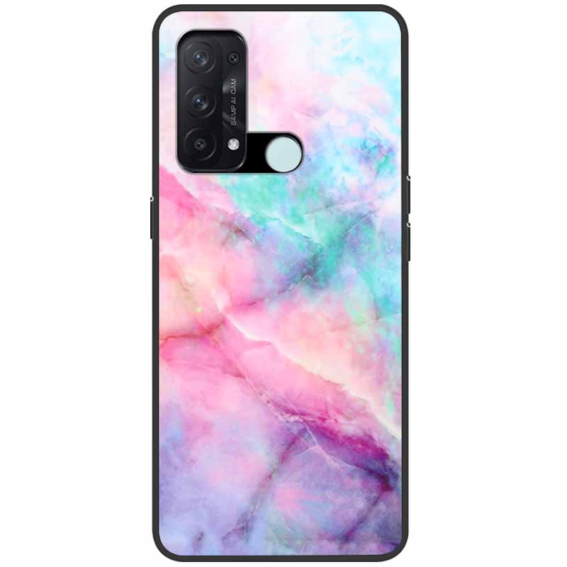 Case for Oppo Reno 5A Cover 3A A54 5G Marble Soft TPU Silicone Phone Covers for Oppo Reno5 A Case Reno3 A Reno5A Bumper Cool