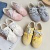 Retro German Training Shoes Women's Spring 2025 New Flat-bottomed Casual Board Shoes Sports Shoes Versatile Forrest Gump Shoes Little White Shoes
