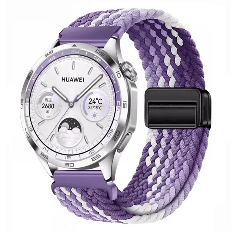 Nylon Band for Huawei Watch 5/GT5 Pro/GT5/4/3 46mm Sport Wristband for Amazfit Balance 2 1/Bip 6 5/GTR 47mm/GTS 4/Active 2 Strap