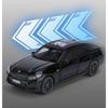 1/32 Scale BMW 320i THE 3 2023 Alloy Car Model Diecast Metal Toy Vehicles Model Simulation Sound and Light Collection Boy Kid Toy Gift