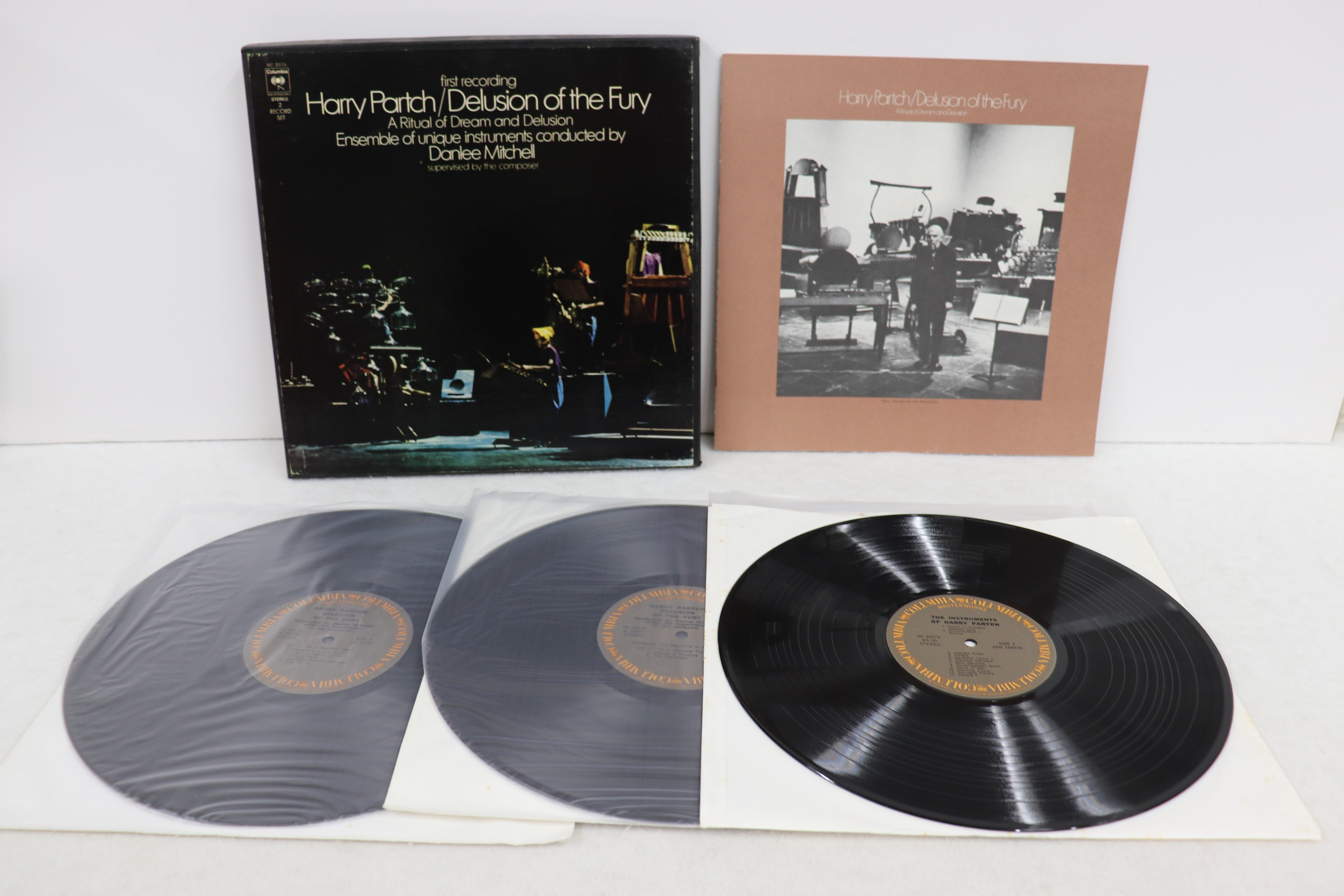 

LP Record HARRY PARTCH Delusion Of The Fury A Ritual Of D M230576 COLUMBIA MASTE US Classical Used