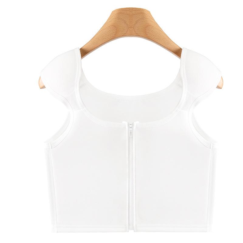 

COS Bustier with Shoulder Pads: Shaping Vest for a Smaller Chest and Defined Shoulders 2XL (recommended 140-160 jin)
