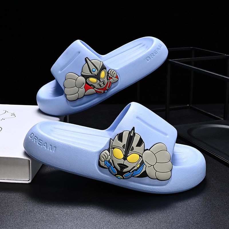 

Versatile Slippers Indoor For Kids In Colorful Cartoon Styles Made From Highquality Eva Material For Durability Light Blue,220mm
