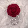 Fashion Pearl Tassel Corsage Vintage Lapel Pins New Jewelry Brooches