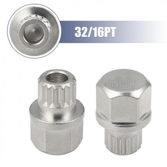 32/16PT Hollow Car Anti Theft Wheel Lock Lug Nut Screw Removal Key Steel for BMW