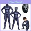 Mono de Cosplay de Pantera Negra de Superhéroe de Calidad Premium Para Adultos y Niños