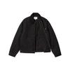 Carhartt WIP Fw22 W Detroit Jacket - Black Classic Solid Color Logo Label Detroit Jacket Women Jacket I031171-00E-02