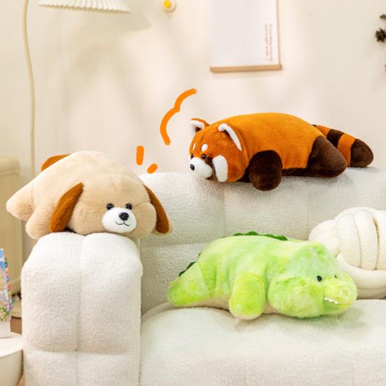 Păpușă de burtă Pluș Animale de pluș ponderate Moi Panda Vulpe Koala Plușuri pentru ameliorarea anxietății Suport pentru somn Pernă de corp pentru îmbrățișat Cadou Decor pentru copii adulți
